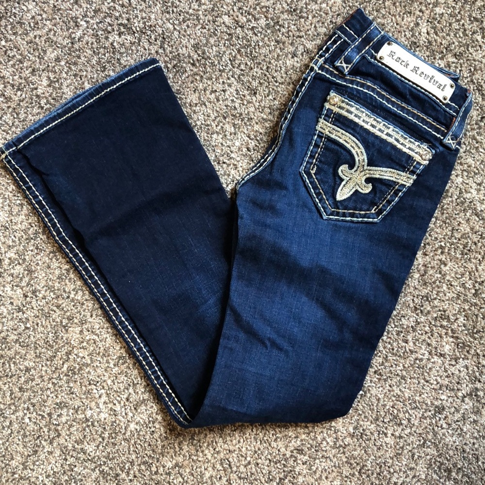 Rock revival blue jeans!